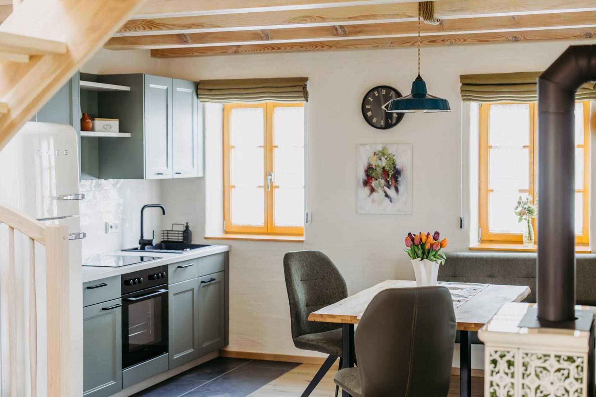 Apartamento Urlaub Im Kellerstoeckl Dunst Strem Habitación foto